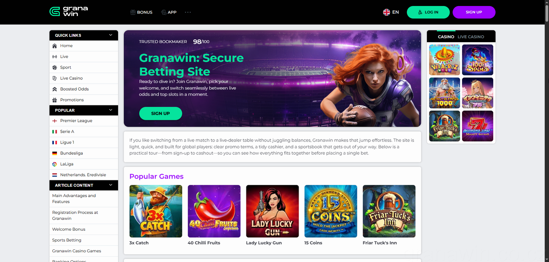 Granawin Casino Casino